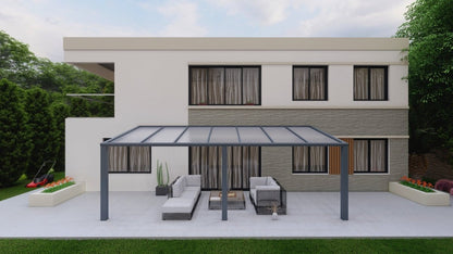 Terrassenüberdachung - Eesia Haus - und Gartendesign