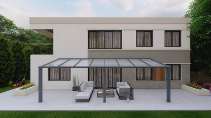 Terrassenüberdachung - Eesia Haus - und Gartendesign