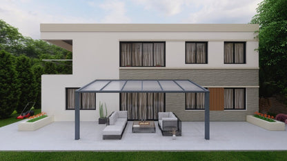 Terrassenüberdachung - Eesia Haus - und Gartendesign